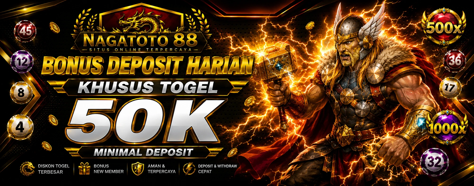 BONUS DEPOSIT HARIAN ( KHUSUS TOGEL )